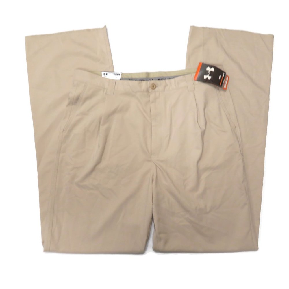 Under Armour All Season Khaki Golf Pants Mens 38